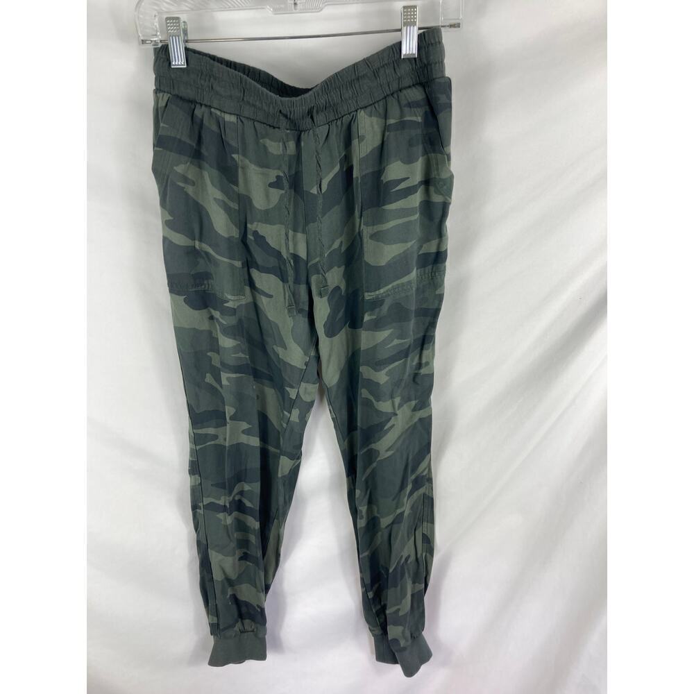 Splendid Green Camo Jogger Pant Size Small